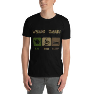 Eat Ride Sleep-Short-Sleeve Unisex T-Shirt